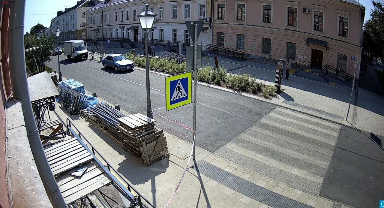 Улица установка