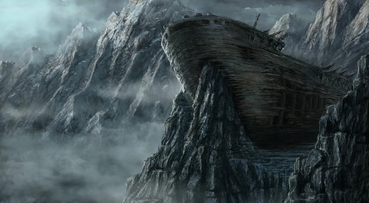 Ной кис. Ковчег корабль ноя. Гора Арарат Всемирный потоп. Гора Арарат Ноев Ковчег.