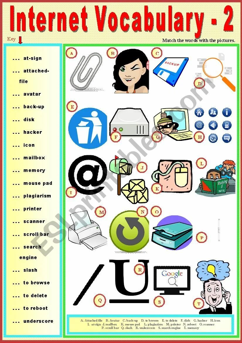 Internet Vocabulary. Internet and Technology Vocabulary. Тема гаджеты английский Vocabulary. ESL Internet Worksheets.