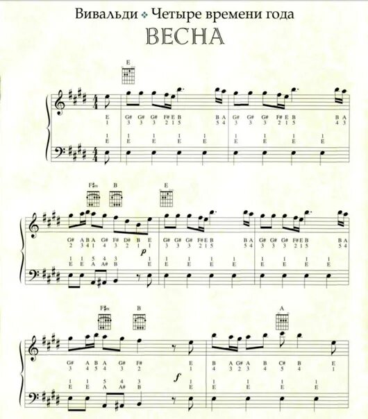 Вивальди времена гитара. Вивальди времена года ноты. ноты вивальдивременаго а.
