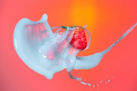 Pour around