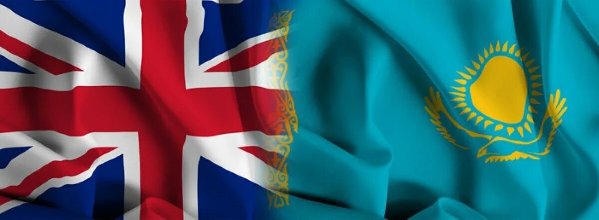 Kazakhstan uk. Флаг казахстана и сша. Флаг соединенных штатов казахстана. Казах на английском. Казахстан великобритания.