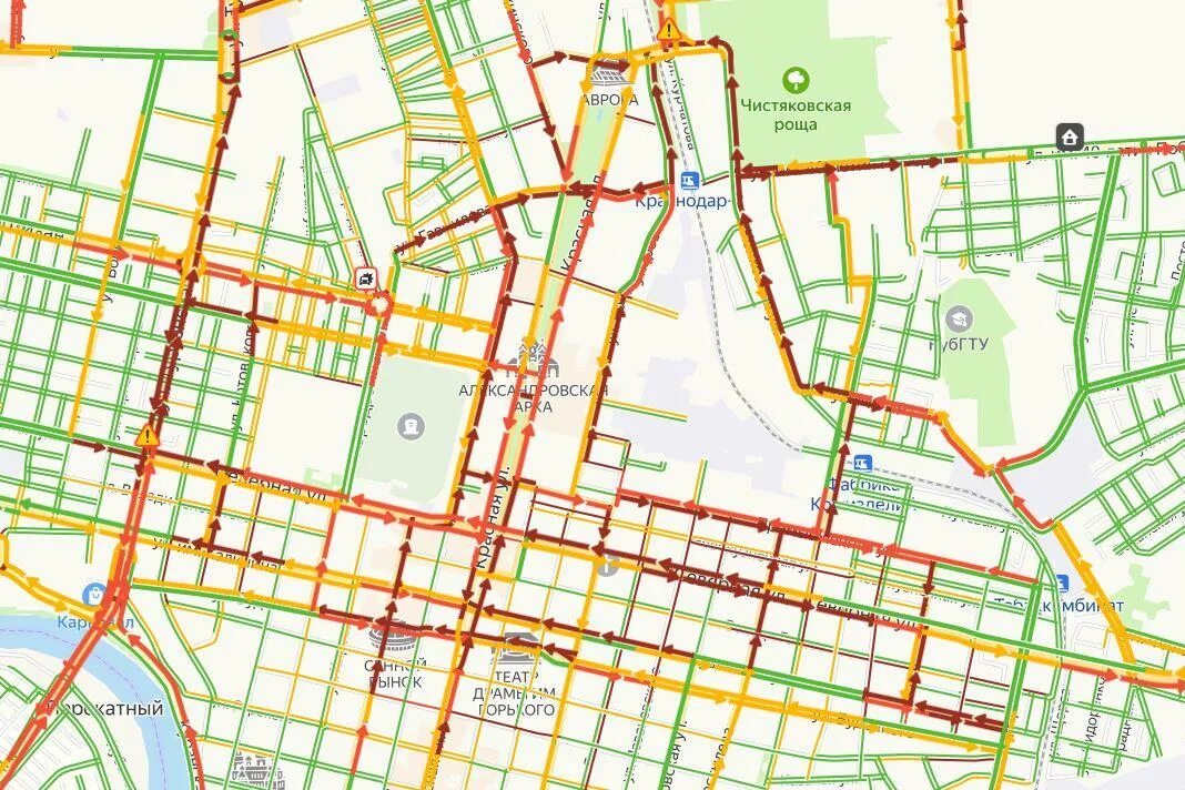 Карта дорог Краснодара. Пробки Краснодар. Пробки Краснодар на карте 9 баллов. Панорама Краснодар пробка.