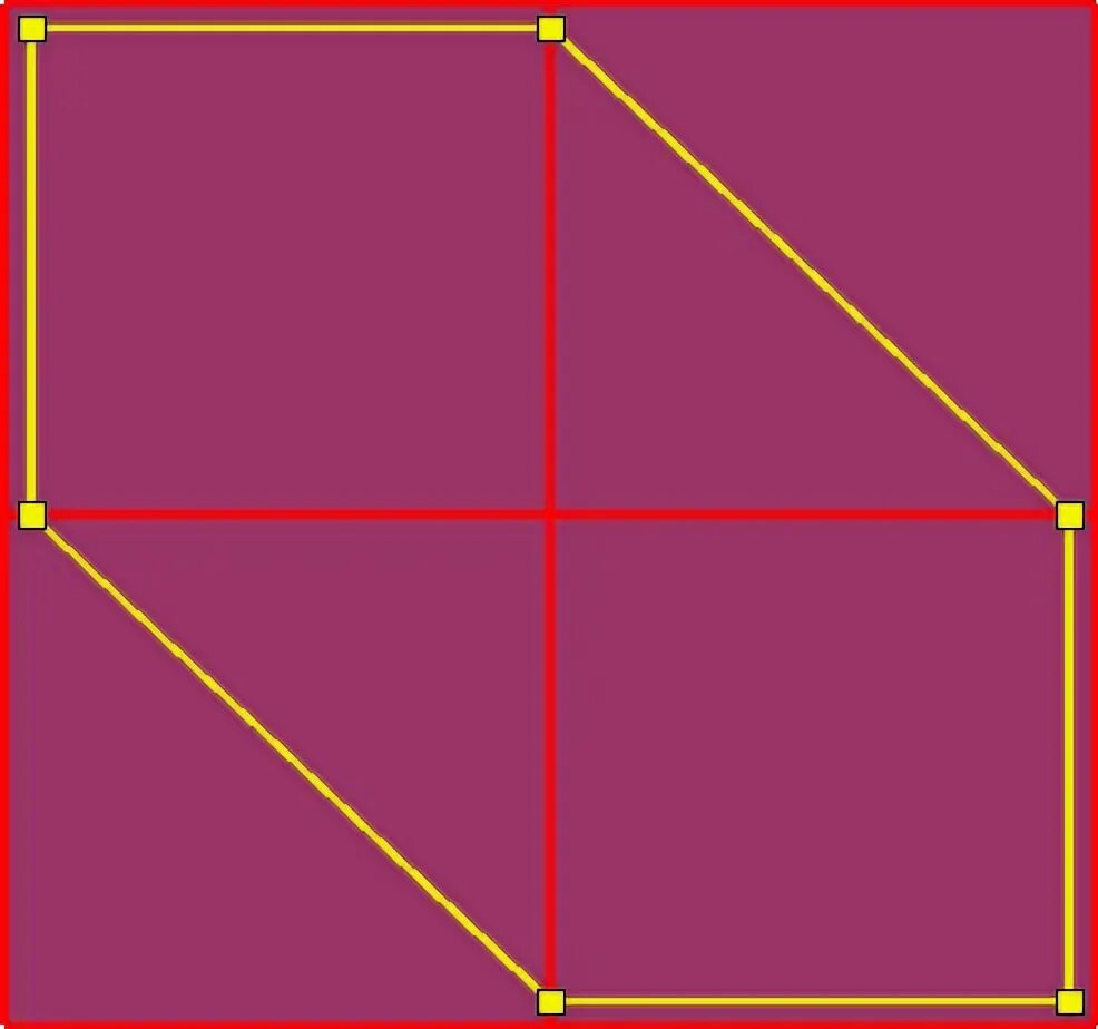Grid point. Corner point grid. շրջանագիծ circle 1.