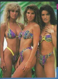 Anyone ever seen these bikinis before, I think they are from the 90s : find...