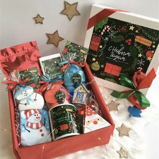 Боксы с подарками на новый год