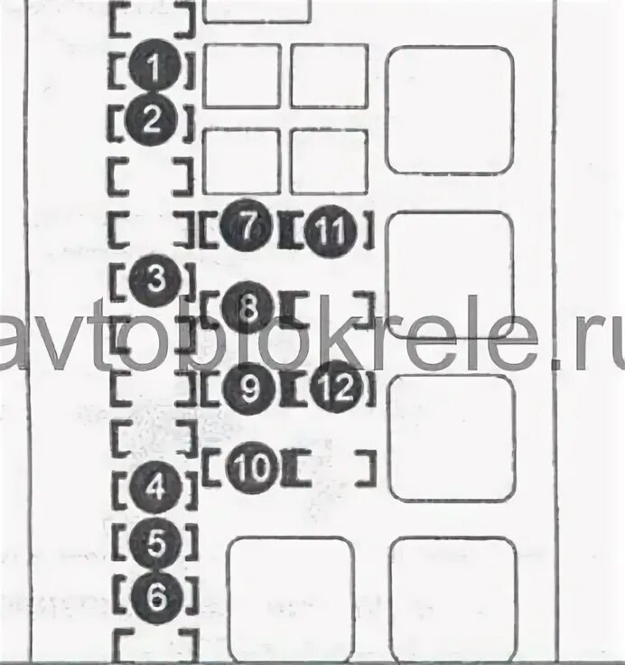 Хайлюкс предохранители и реле Switch & Relay & Computer для Toyota HILUX SURF/ 4RUNNER KZN185, год: 1996 200