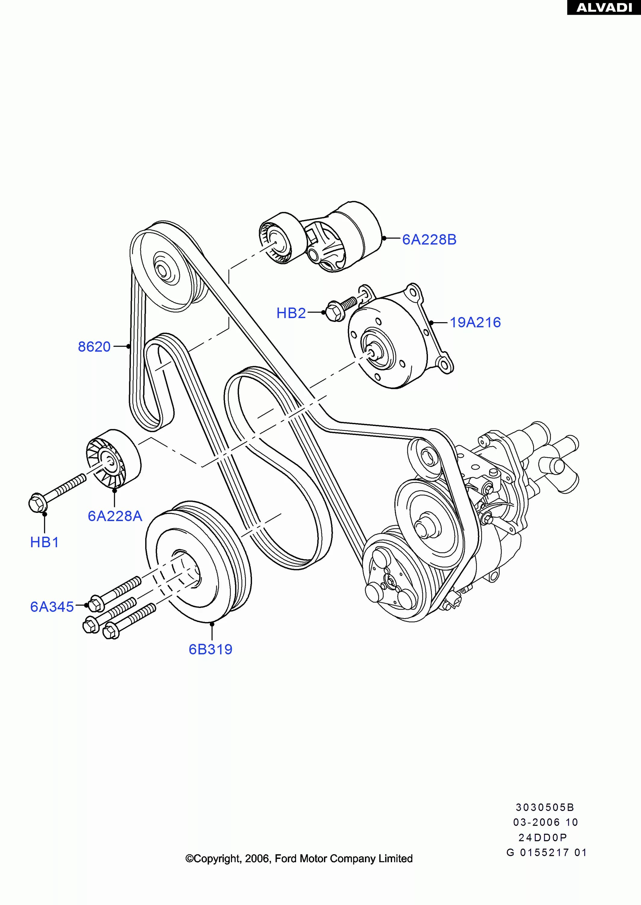 Натяжной ролик на ремень грм ford galaxy 2 и 3. 4. 2. Ремень генератора форд транзит 2. Схема ремня генератора форд транзит 2.
