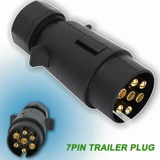Электрическая вилка прицепа, 7-контактный 12 В, разъем для проводки, адапте...