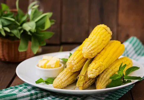 Вкусная вареная кукуруза