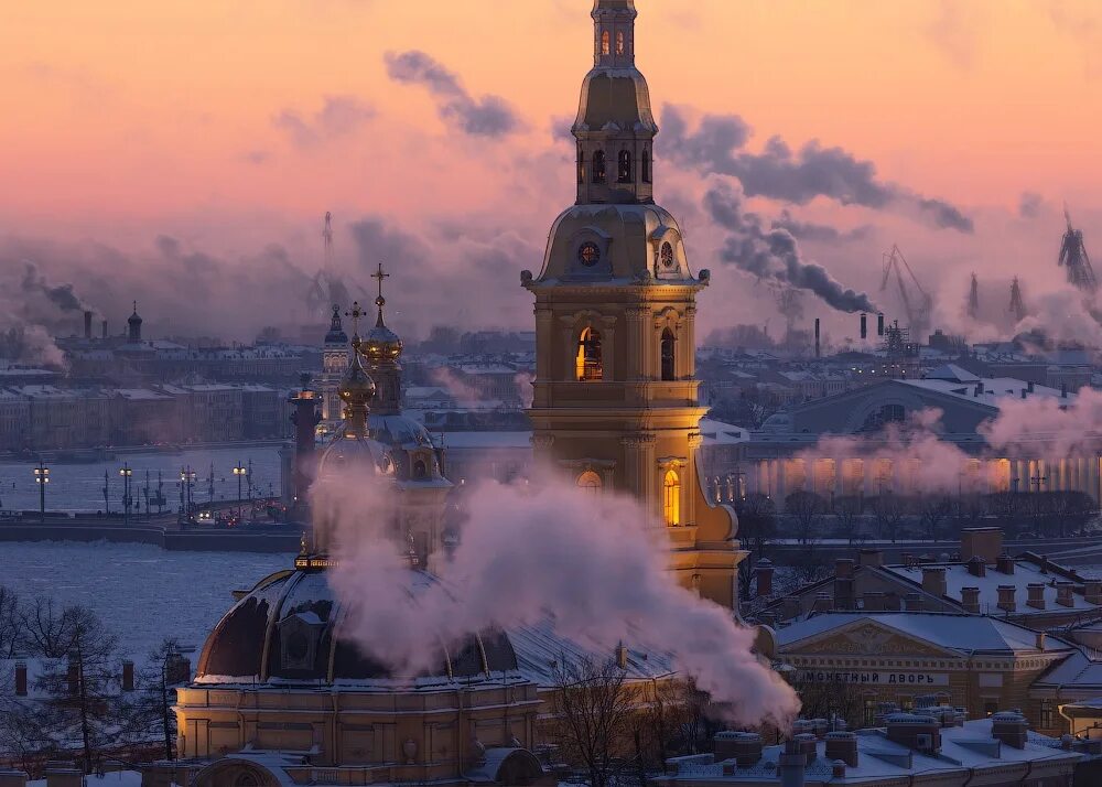 Какое сейчас атмосферное в спб