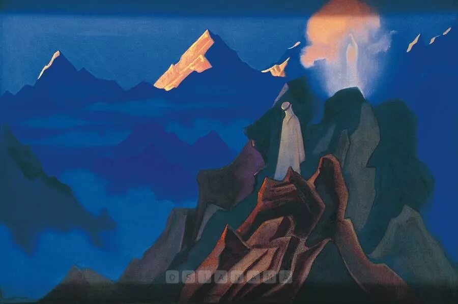 Монхеган мэн рерих. Рерих николай константинович. Рерих ведущая. Картина рериха победа. Картина рериха магомет пророк.