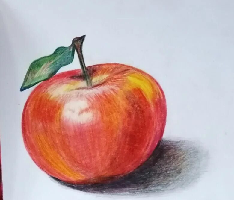Долька яблока карандашом. Рисование красками яблочко для малышей. Яблоко для рисования. Рисование яблоко в младшей группе. Яблоко карандашом для начинающих.