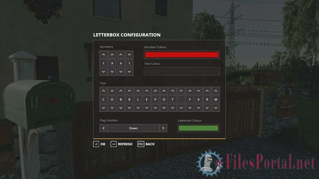 Мод для FS-19 «Customisable letterboxes and signs v1.0.1.0». Мод на знаки для ФС 19. ФС 19 моды объекты. Магазин ФС 19.