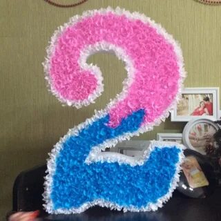Цифра 2 на стену