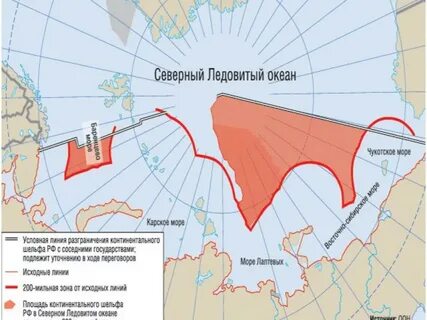 Шельф северного ледовитого океана