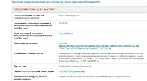 Тендер номер телефона