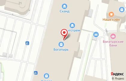 Станция богатырская спб на карте