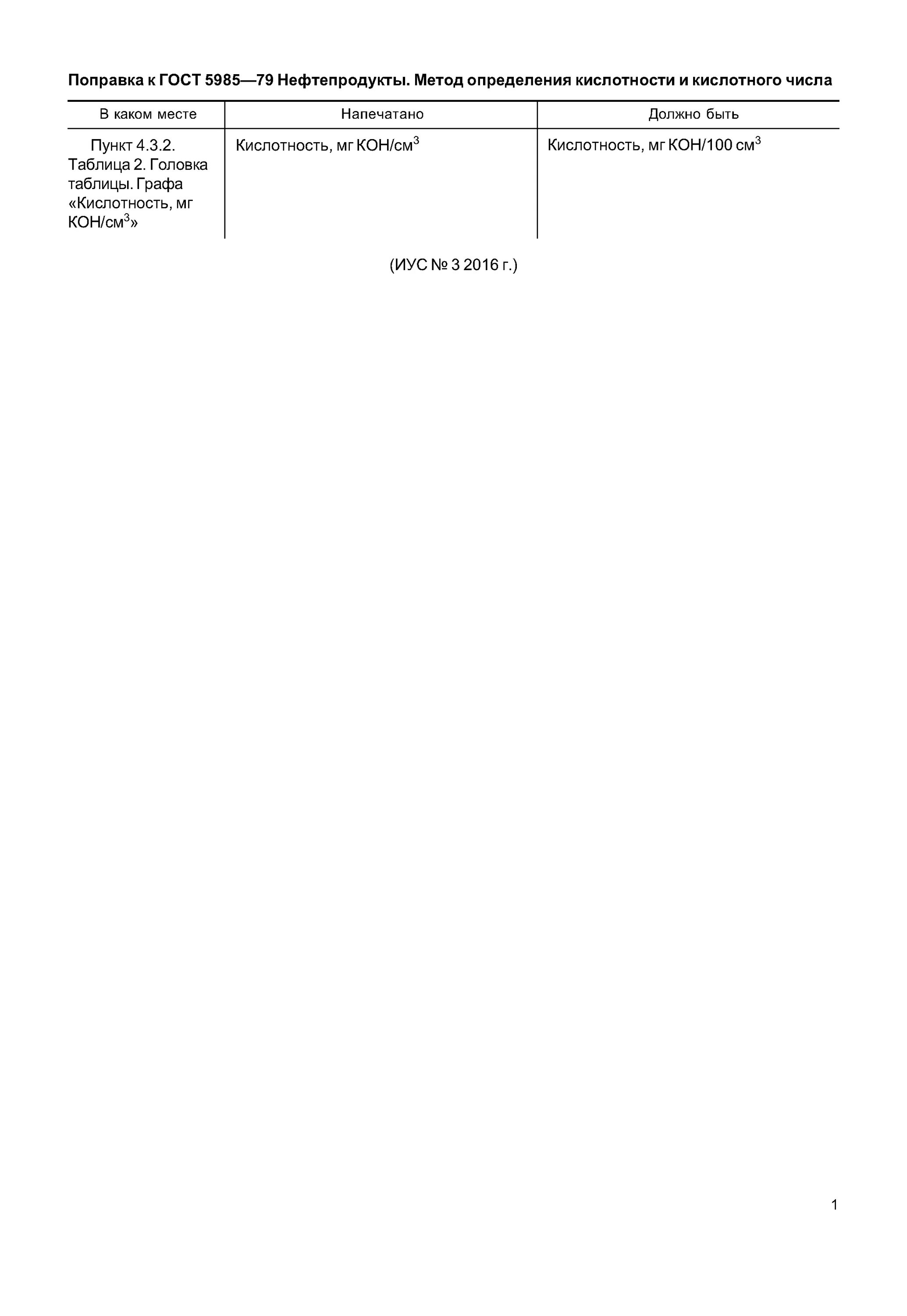 ГОСТ 5985-79. Методы определения кислотности нефтепродуктов. Определение кислотного числа нефтепродуктов. Методы определения кислотности и кислотного числа..