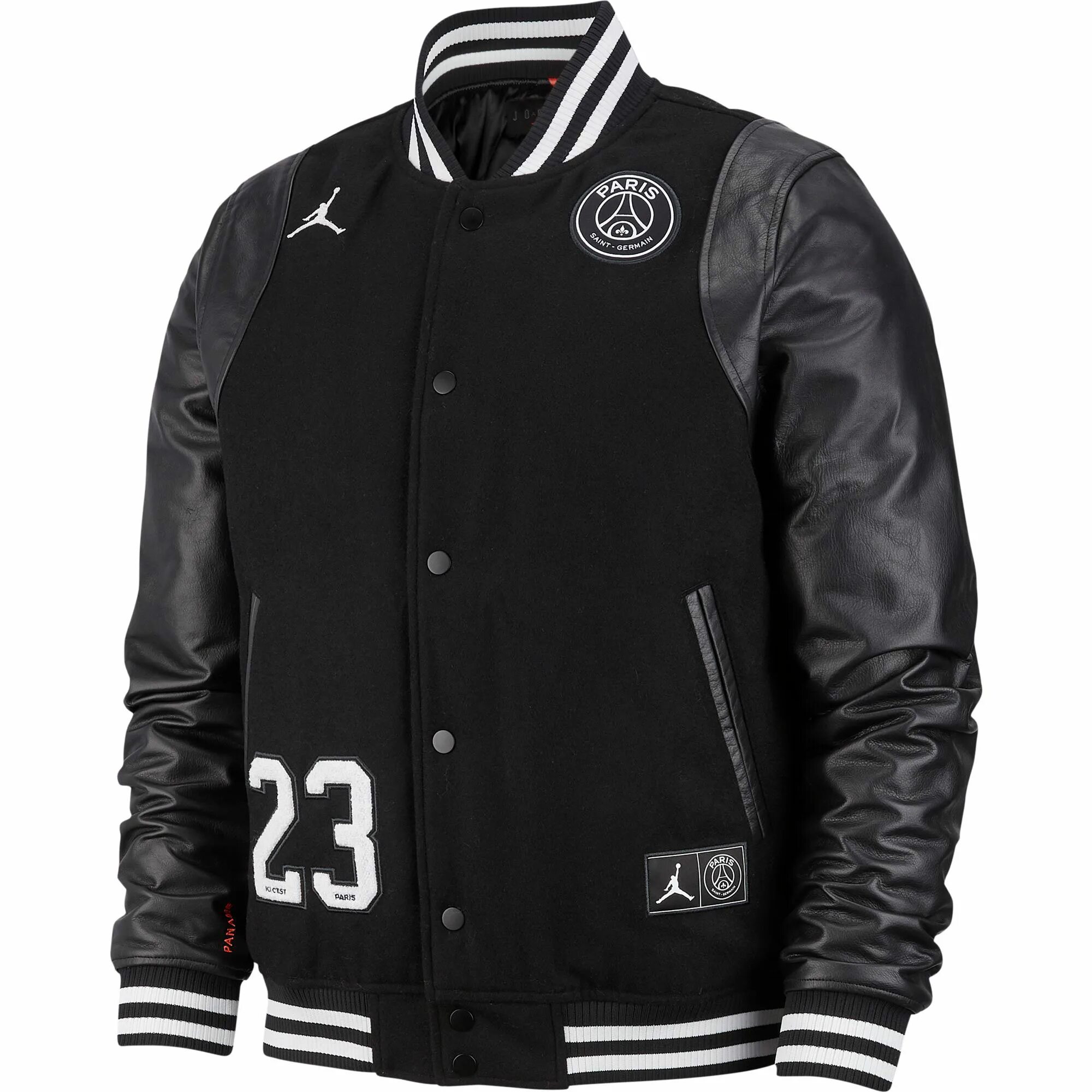 Купить клубную куртку мужскую. Куртка PSG Jordan Varsity Jacket. Бомбер Jordan PSG.
