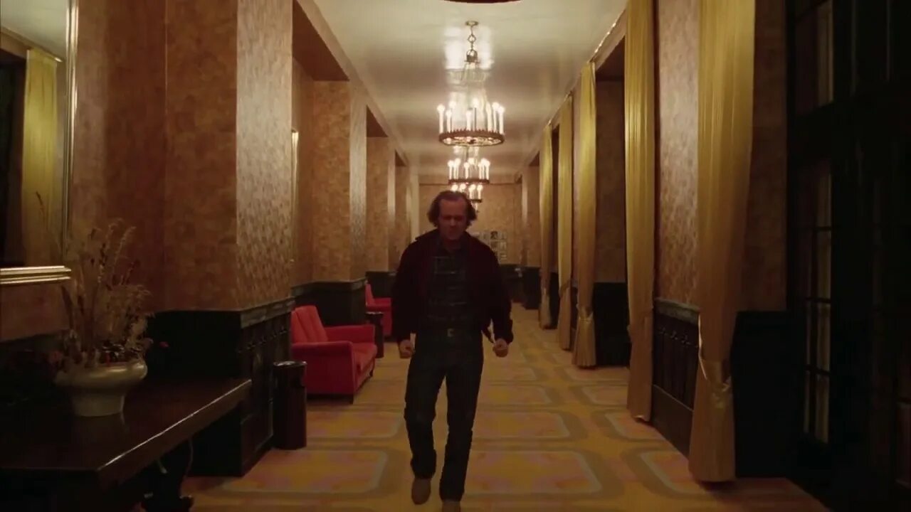 He entered was entering the room and