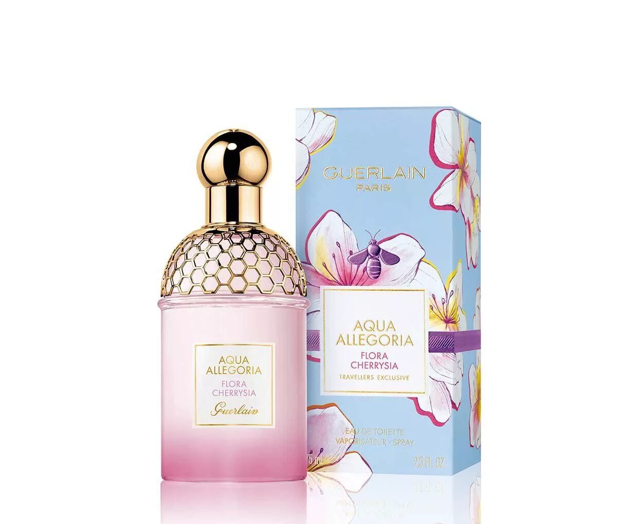 Aqua allegoria de guerlain. Aqua Allegoria Flora Cherrysia. Guerlain Aqua Allegoria Flora Cherrysia 75 мл. Духи Guerlain Aqua Allegoria Flora Cherrysia.