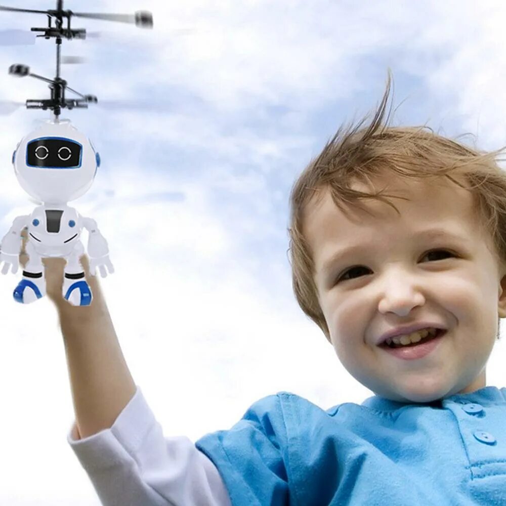 Kid flying. Летающий робот игрушка. Kid Flying купить. Robot and Kids hand.