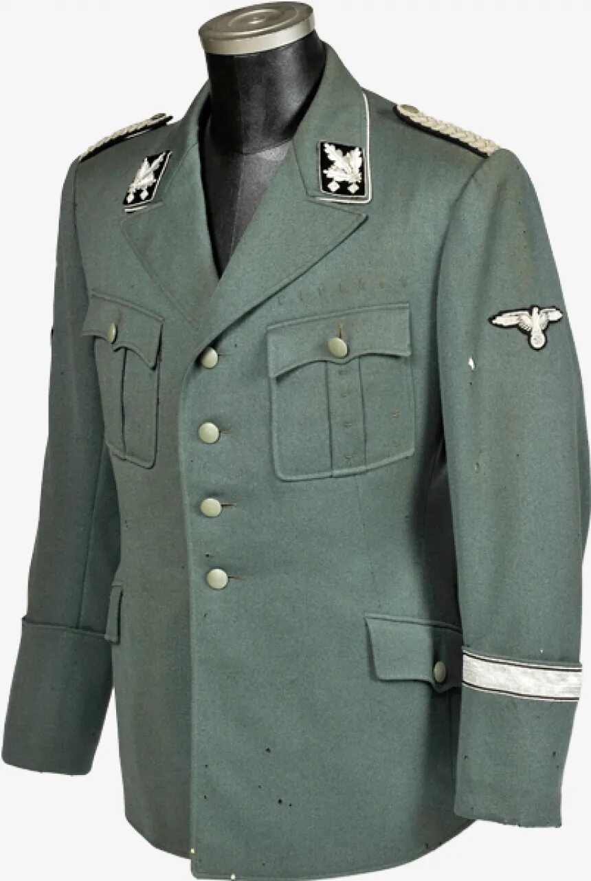 Nazi uniform Himmler. Китель СС. Серая форма СС. Китель офицера СС.