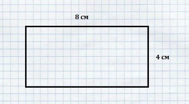 Прямоугольник на листе в клетку. Эскиз прямоугольника. Прямоугольник с периметром 8 см. Начерти прямоугольник периметр.