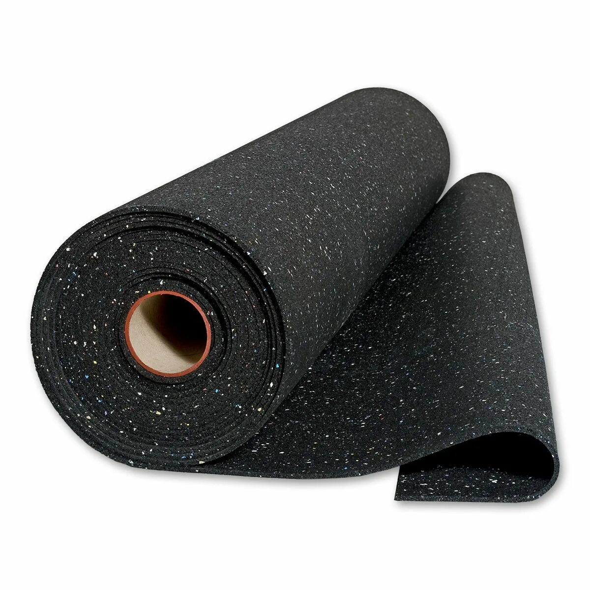 Резина в рулонах 1,5*10м "монетка" (round dot rubber) 3мм. Уплотнитель гидрозатвора underlay. В комплекте). Звукоизоляционная подложка. Резиновая подложка для пола.