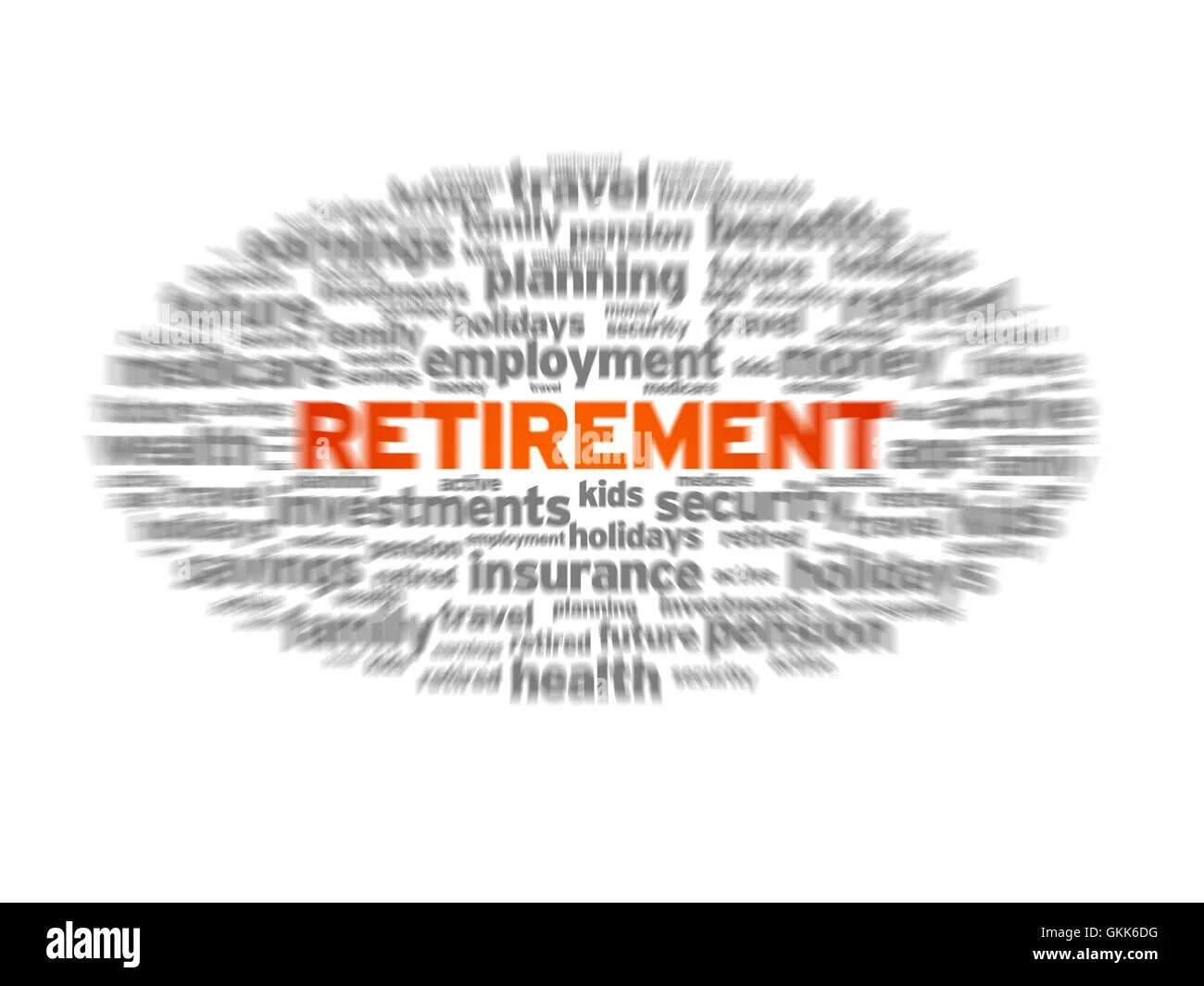 Planning for retirement. Retirement Word. Employees Pension Plan. How to Plan for your retirement.