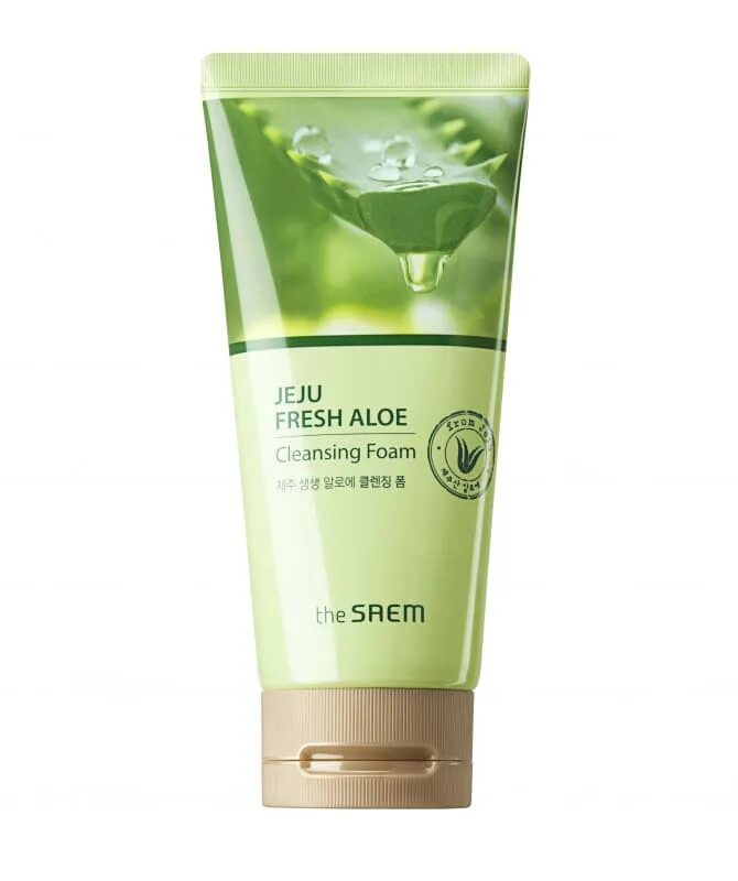 Aloe cleansing foam. The Saem пенка для умывания. Jeju Fresh Aloe. The Saem Jeju Fresh Aloe.