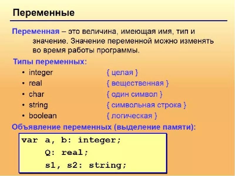 Что значит перед словом в программировании