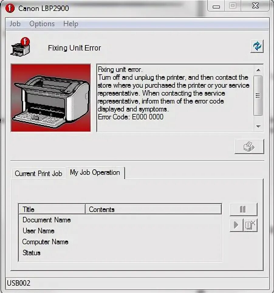 Принтер Canon LBP-2900 ошибка печати. Canon 2900 Error. Ошибки принтера Кэнон. Почему выдает ошибку печати