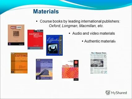 Course materials