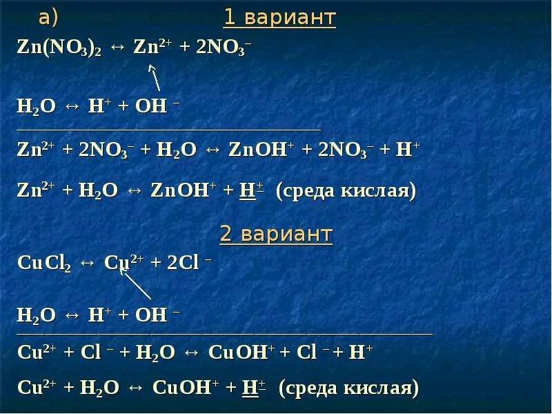 Zn no3 2 cl2