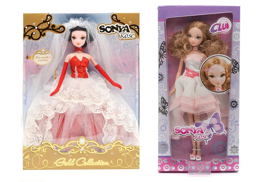 Игра где кукла превращается в куклу. Одежда для Sonya Rose. Sonya Rose в Красном платье.