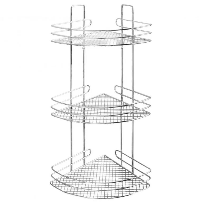 Угловая трехъярусная. Полка угловая трехъярусная для ванной. Полка для ванной комнаты трехъярусная угловая. Полка для ванной трехъярусная хром. Полка для ванной Azario az-814-3, трехэтажная, угловая, матовый хром.