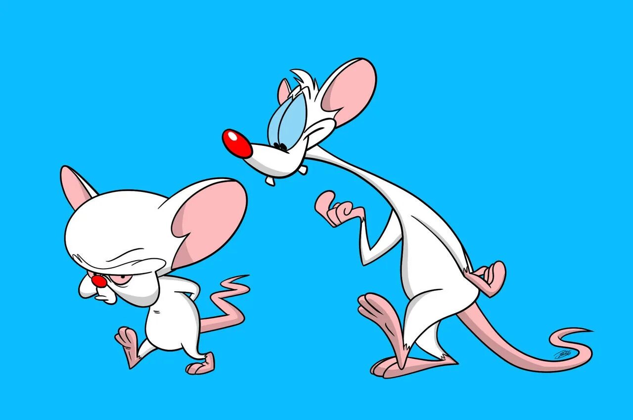 Пинки и Брейн 2020. Аниманьяки Пинки и Брейн. Animaniacs 2020 Pinky and the Brain.