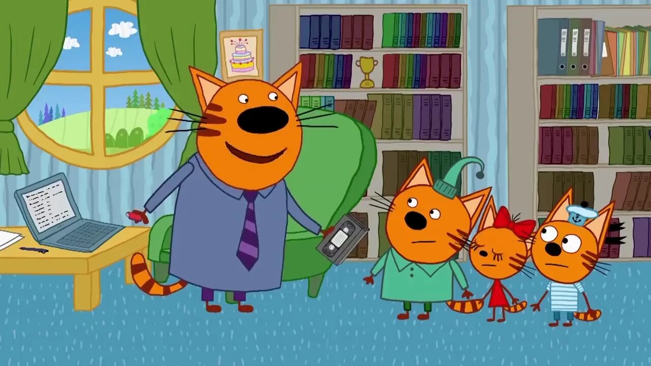 следующих 3 кота