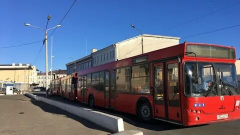 Большой автобус в казани