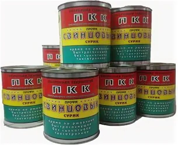 Краски содержащие свинец