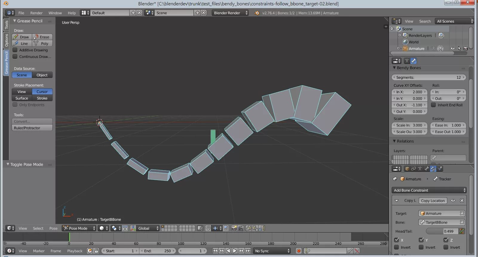 Constraint default