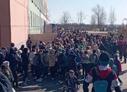 Эвакуация лицея
