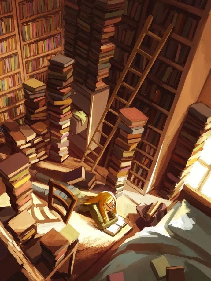 Bookworm library. Библиотека арт. Книга арт. Книжные арты. Библиотека арты.