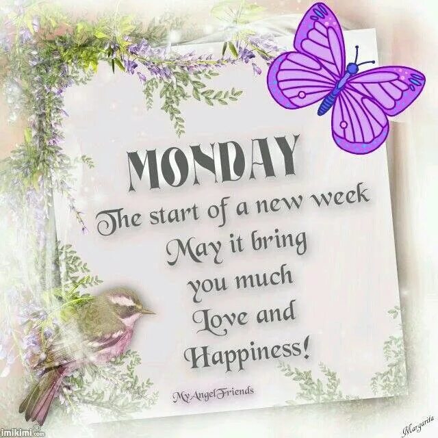 New week new beginning. Good morning monday happy new week. have a lovely monday красивые. happy new week. good morning happy new week.
