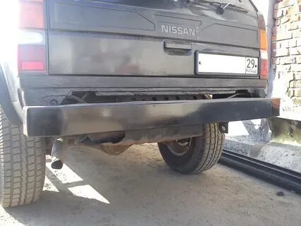 Задний бампер ниссан террано