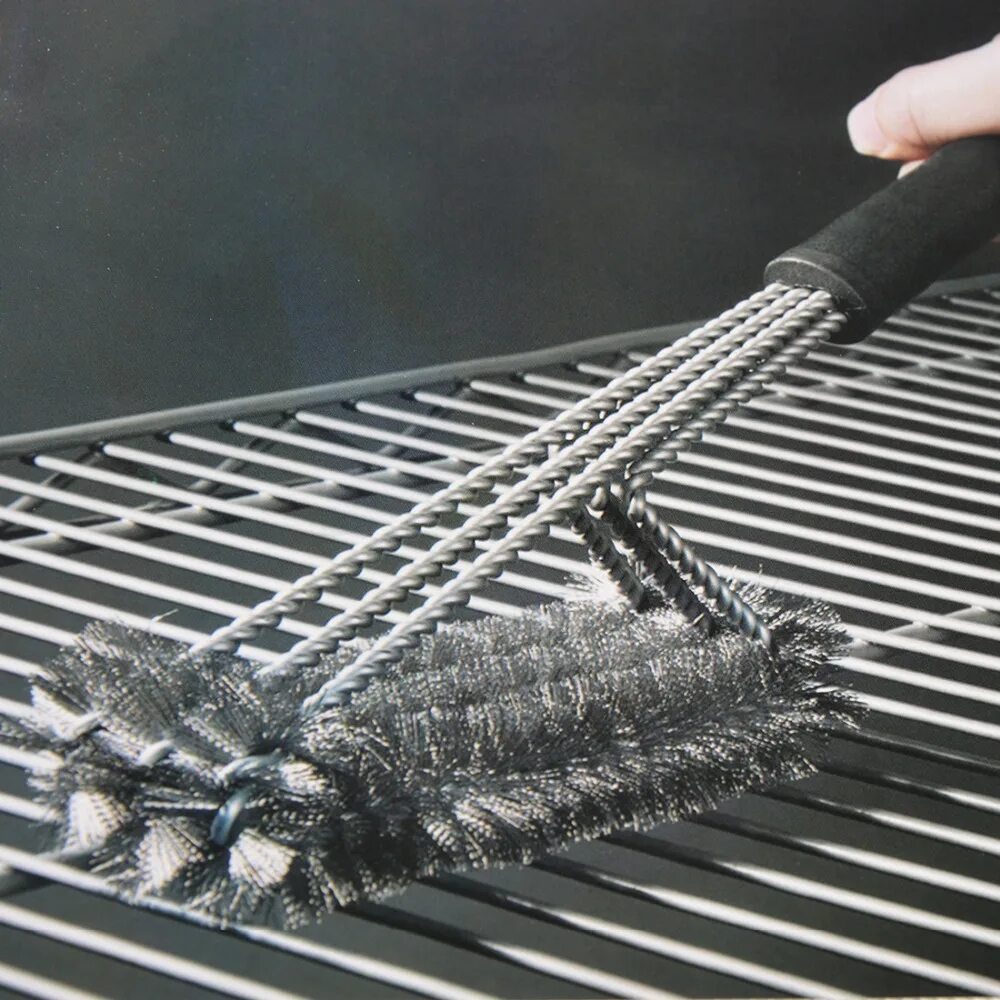 62058 щетка трехрядная napoleon для чистки решеток гриля с латунным ворсом. Щетка для чистки гриля grill brush,41см. Щетки для чистки барбекюшницы. Щетка для чистки решетки гриль. Щетка для гриля weber.