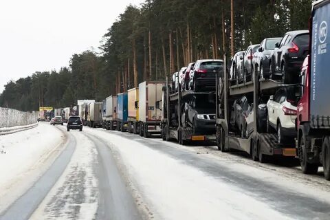 Пробки на трассе