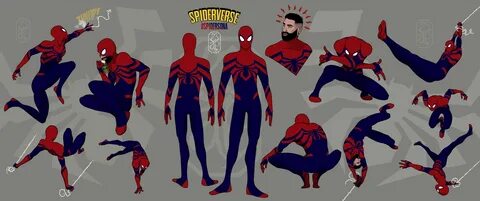 SPIDERSONA by Matías Páez Superhero design, Marvel superheroes art.